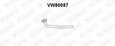 Tubo de escape Vw PASSAT B3/B4 · Vw PASSAT B3/B4 Variant · Vw GOLF II
