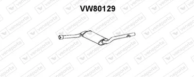 Presilenciador Vw PASSAT B2 · Vw PASSAT B2 Variant
