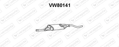 Silenciador posterior Vw DERBY