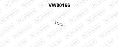 Tubo de escape Vw SANTANA · Vw PASSAT B2 Variant · Vw PASSAT B3/B4 Variant
