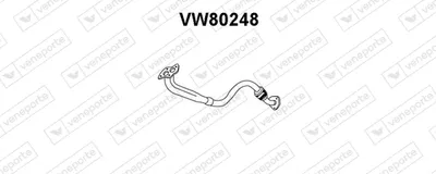Tubo de escape Vw GOLF III