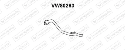 Tubo de escape Vw LT 28-35 I Bus · Vw LT 28-35 I Van