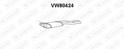 Silenciador posterior Vw GOLF III Variant