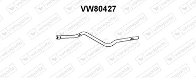 Tubo de escape Vw SANTANA