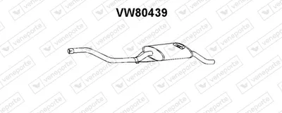 Silenciador posterior Vw DERBY