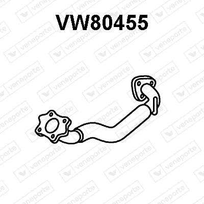 Tubo de escape Vw TRANSPORTER T4 Bus · Vw TRANSPORTER T4 Van · Vw TRANSPORTER T4 Platform/Chassis (70E, 70L, 70M, 7DE, 7DL, 7D