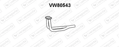Tubo de escape Vw POLO · Vw POLO II