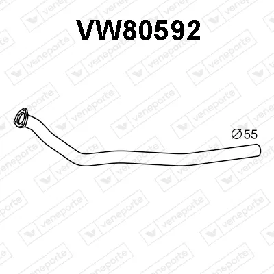 Tubo de escape Audi A4 B5 · Audi A4 B5 Avant · Skoda SUPERB I