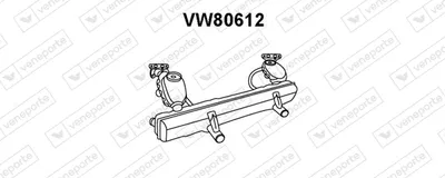 Silenciador posterior Vw KAEFER · Vw KAEFER Convertible