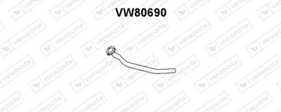 Tubo de escape Vw PASSAT B5 · Vw PASSAT B5 Variant