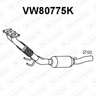 Catalizador Skoda OCTAVIA II · Skoda OCTAVIA II Combi · Vw GOLF PLUS V