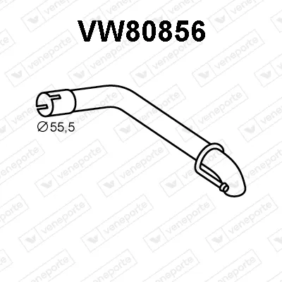 Tubo de escape Vw GOLF PLUS V · Vw GOLF VI · Vw GOLF VI Van