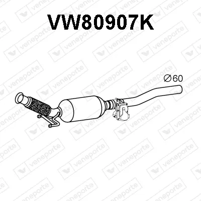 Catalizador Seat ALHAMBRA · Vw SHARAN