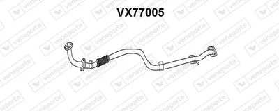 Tubo de escape Opel CAMPO · Vauxhall BRAVA Pickup