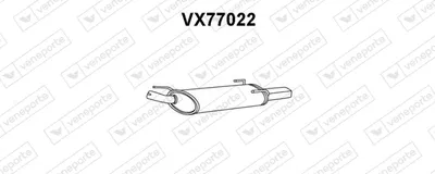 Silenciador posterior Opel ASTRA F Hatchback · Vauxhall ASTRA Mk III Hatchback