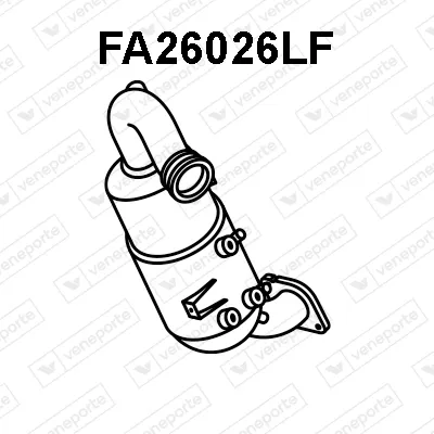 Filtro de partículas VENEPORTE FA26026LF