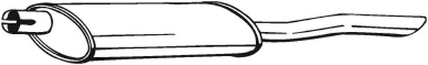 Silenciador posterior Daewoo ESPERO · Daewoo ARANOS
