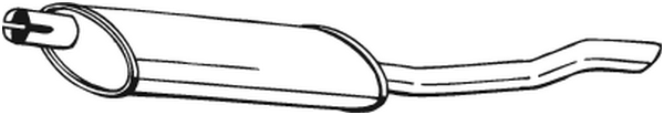 Silenciador posterior Daewoo NEXIA Saloon · Daewoo CIELO