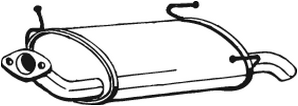 Silenciador posterior Nissan PRIMERA · Nissan PRIMERA Hatchback