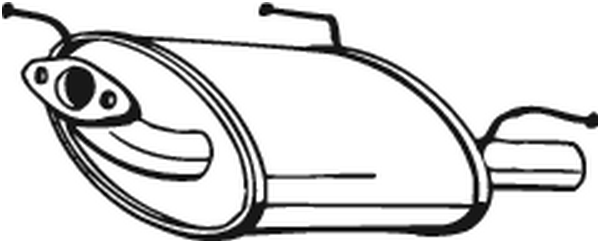 Silenciador posterior Nissan ALMERA I Hatchback