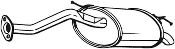 Silenciador posterior Honda FR-V