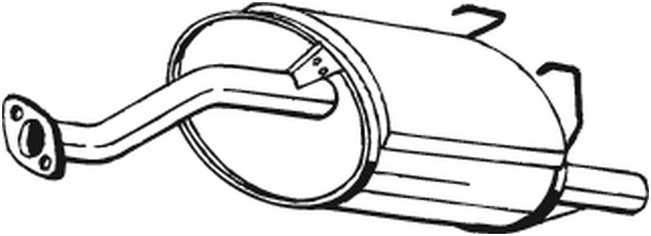 Silenciador posterior Honda CIVIC V Hatchback
