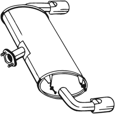 Silenciador posterior Mazda MX-5 III