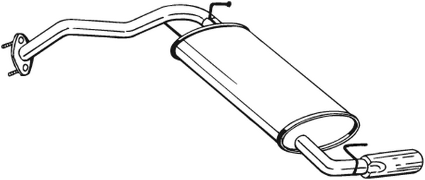 Silenciador posterior BOSAL 171-253