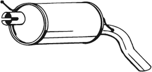 Silenciador posterior Ford GALAXY I · Ford GALAXY MK I VAN · Seat ALHAMBRA