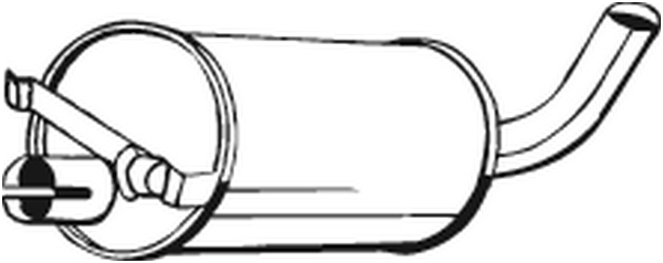 silenciador del medio Volvo 240 · Volvo 240 Kombi