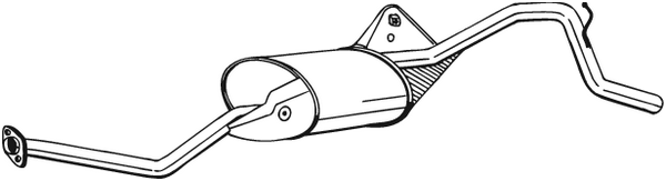 Silenciador posterior Suzuki ALTO IV
