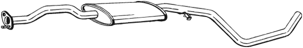 silenciador del medio Ford ESCORT V · Ford ESCORT V Turnier · Ford ESCORT V Saloon
