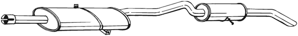 Silenciador posterior BOSAL 287-333