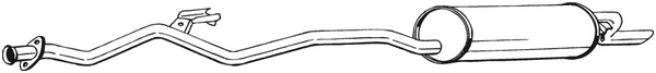 Silenciador posterior Bmw 5 Touring