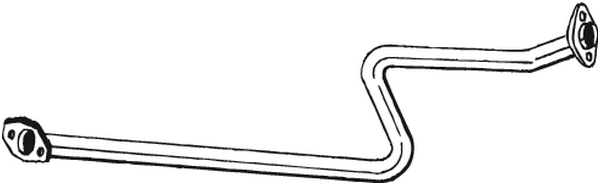 Tubo de escape Nissan MICRA II