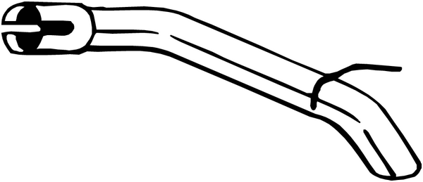 Tubo de escape Opel ASTRA J · Opel ASTRA J GTC · Vauxhall ASTRA Mk VI
