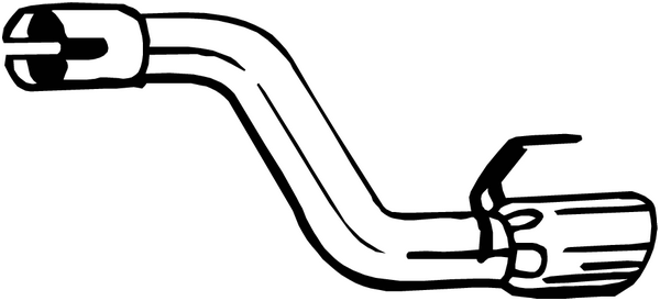 Tubo de escape Opel ASTRA J · Vauxhall ASTRA Mk VI