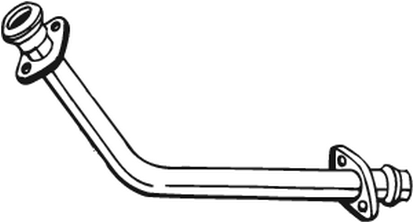 Tubo de escape Mitsubishi L200