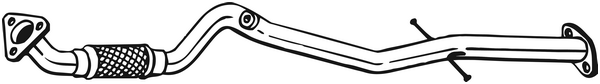 Tubo de escape Opel INSIGNIA A · Opel INSIGNIA A Saloon · Opel INSIGNIA A Sports Tourer