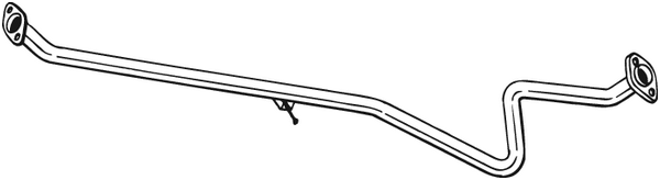 Tubo de escape Mazda 2
