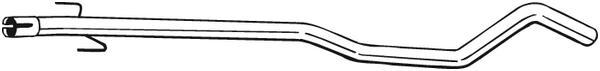 Tubo de escape Opel CORSA C · Opel CORSA C Hatchback Van · Opel TIGRA TwinTop