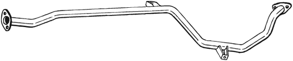 Tubo de escape Mitsubishi LANCER V · Mitsubishi LANCER IV Hatchback · Proton PERSONA 400 Hatchback
