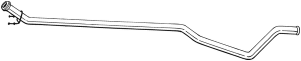 Tubo de escape Peugeot 307