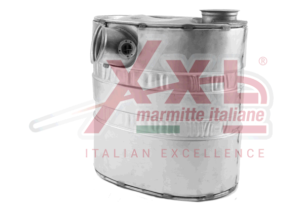 silenciador del medio XXLMARMITTEITALIANE KAT0000