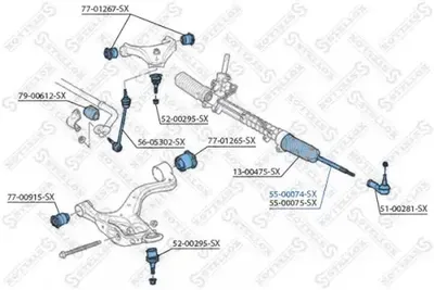 Articulación axial, barra de acoplamiento Land Rover DISCOVERY III · Land Rover DISCOVERY IV · Land Rover DISCOVERY III VAN