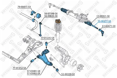 Articulación axial, barra de acoplamiento Ford MONDEO III Saloon · Ford MONDEO III · Ford MONDEO III Turnier