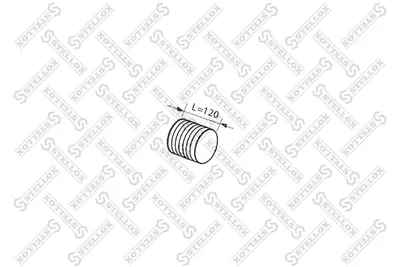 Unión flexible, escape STELLOX 82-01640-SX