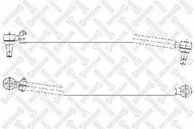 Barra de dirección STELLOX 84-35064-SX