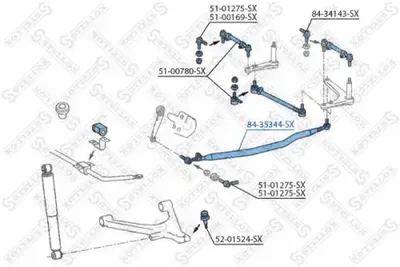 Barra de dirección Mercedes-Benz MB Bus · Mercedes-Benz MB Van · Mercedes-Benz MB Platform/Chassis