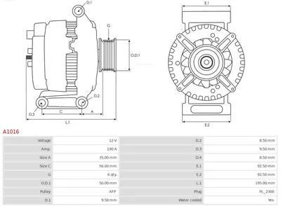 Alternador Mercedes-Benz E-CLASS · Mercedes-Benz E-CLASS T-Model · Mercedes-Benz M-CLASS